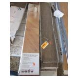 Horizontal Bamboo Toast Flooring, Luxury Vinyl-