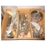 Assorted Door Hinges, Drawer Pulls, Door Knobs