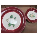 4) Dinner Plates, 4) Small Salad Plates