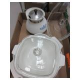 Corningware Casserole Dishes, Coffee Pot