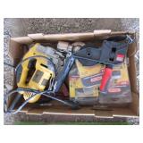 DeWalt Orbital Jig Saw, Measuring Gun, Fasteners,