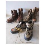 3) Pairs of Boots