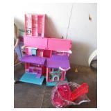 Barbie Doll Playhouse with Fixtures
