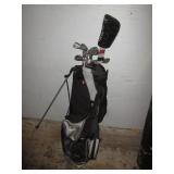 Golf Bag with Golf Clubs