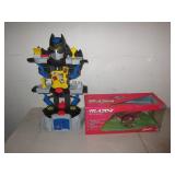 Megatron Toy and Blazor Racing Raptor