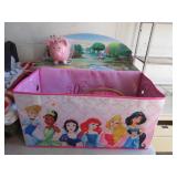 Princess Cloth Toy Box, Princess Seat Back,