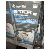 6 Tier Commercial Shelving*