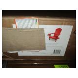 Red Adirondack Chair*