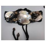 Shell and Stone Decorated Belt