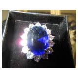 Blue Stone Fashion Ring