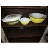 Vintage Pyrex Spring Blossom Casserole Dish