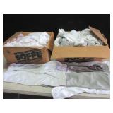 Adult Medium and XL White Soffee Pants