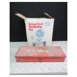Oscillating Fan, Tool Box