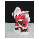 Santa with Open Bag Vase