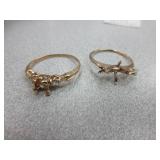 2 Rings, One 14k