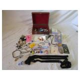 Jewelry Box with Contents