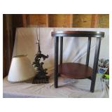 End Table, Lamp