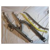 Steel and Wood Horse Collar Hames