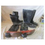 Irrigation and Cowboy Boots - 8 1/2 D