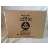 Case of Survival Biscuits