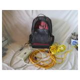 Milwaukee Tool Backpack, Drop Light, Extension