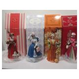 4) Mrs Albee Award Figurines With Boxes