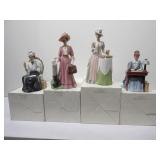 4) Mrs Albee Figurines