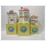 3) Townhouse Cannister Collection