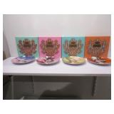 4) Mrs Albee 'The Four Seasons' Plates