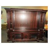 Large Entertainment Center with Storage