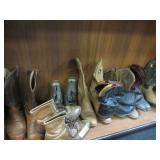 Assorted Boots with Matching Pairs