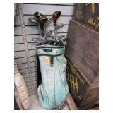 Golf Bag with Golf Clubs