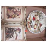Ornamental Plate, Decorative Children Framed Art