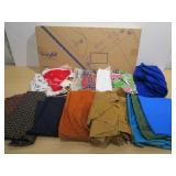 Assorted Fabric of Different Sizes and Textures