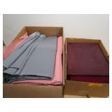 Assorted Fabrics of Different Sizes and Patterns