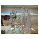 Metal Display Figures (Great for Jewelry Etc)