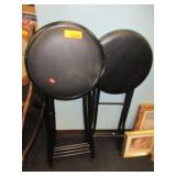 2) Fold Up Stools