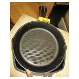 2) Lodge Grill Skillets