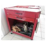 Rolling Tool Cart With Contents