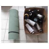 Yoga Mat, Water Bottles