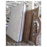 Full Headboard, Side Rails, Footboard, Mattress,