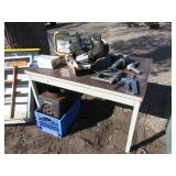 Metal Desk, Sander, Magic Heat, Staple Guns, Light
