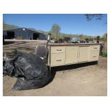 Metal Desk With Filing Drawers, Pack And Play, Kid