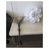 Light Up Decorative Branches, Lamp Shade Bloom