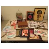 Inspirational Signs, Artwork, Candles, Hanging