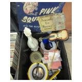 Funny Signs, Toy Violin, Glass Mug, Metal Vases