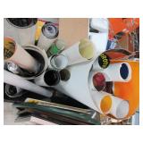 Paper Posters From Concerts and Bands