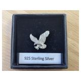 Sterling Silver Eagle Pin