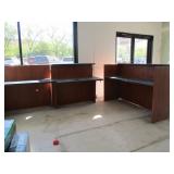 Reception Desk with 2) Extensions