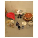 Bag Of Wrapped Shot Glasses, Mexico Pottery, Bell,